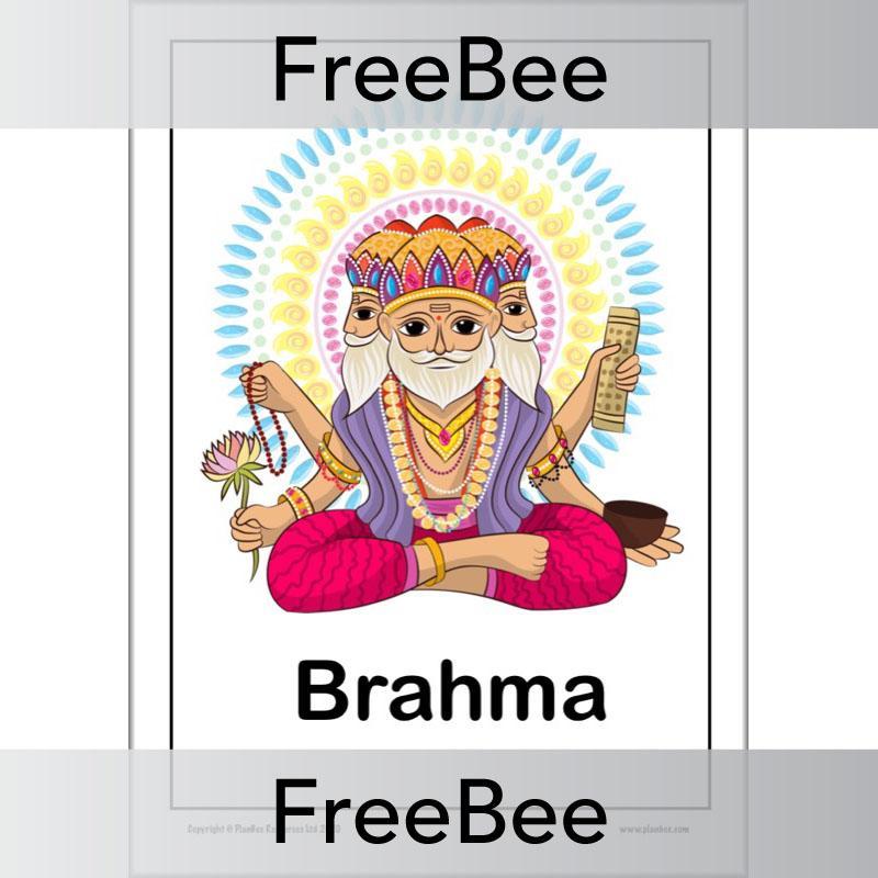 PlanBee Free Hindu Gods and Goddesses KS2 Posters by PlanBee