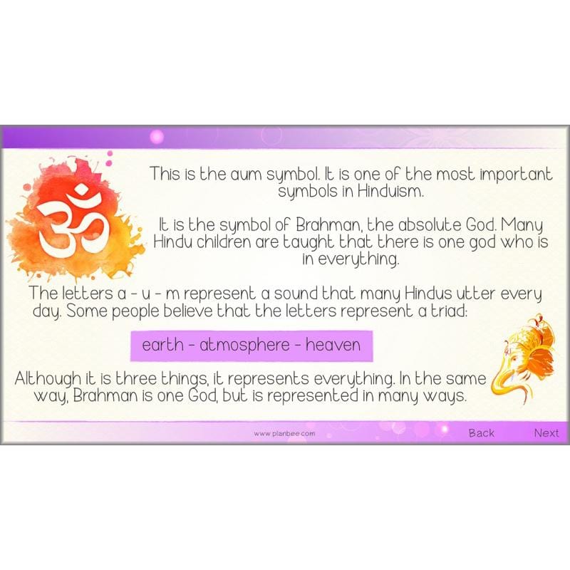 PlanBee Where do Hindus worship? Hindus Home and Mandir KS2 lessons