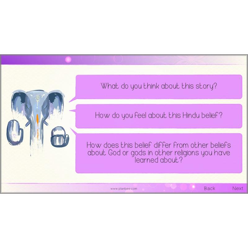 PlanBee Where do Hindus worship? Hindus Home and Mandir KS2 lessons