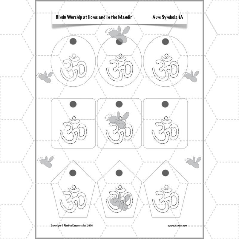 PlanBee Where do Hindus worship? Hindus Home and Mandir KS2 lessons