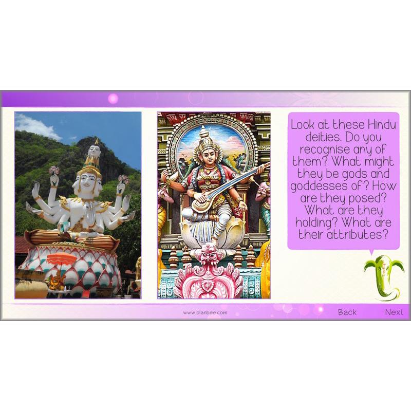 PlanBee Where do Hindus worship? Hindus Home and Mandir KS2 lessons