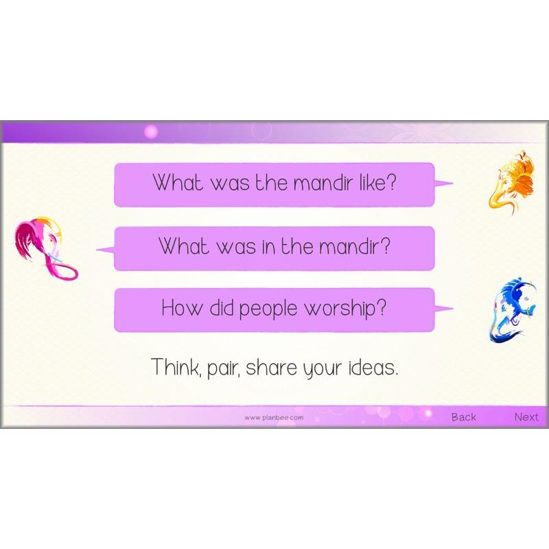 PlanBee Where do Hindus worship? Hindus Home and Mandir KS2 lessons