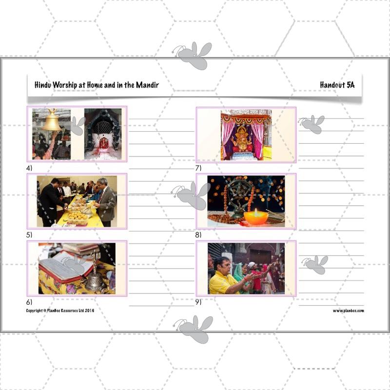 PlanBee Where do Hindus worship? Hindus Home and Mandir KS2 lessons