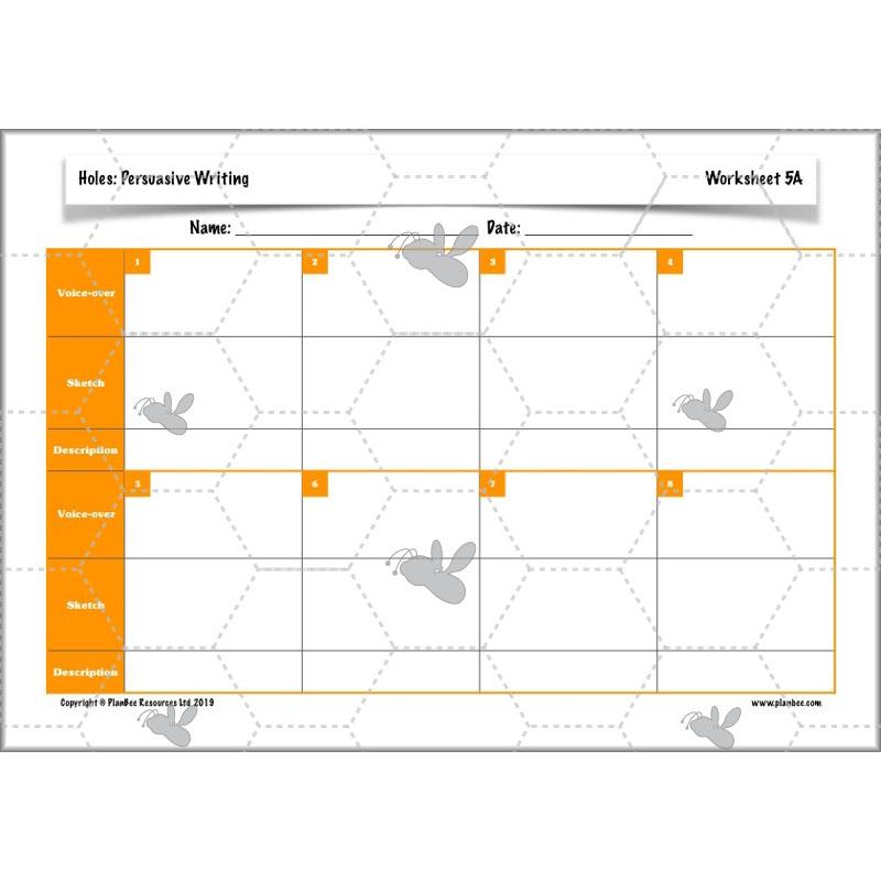 Persuasive Writing KS2 | Holes Planning Year 5 | PlanBee