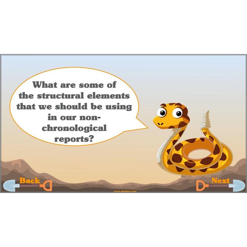 Holes | Non-chronological Reports Year 5 | PlanBee