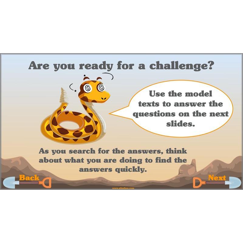 Holes | Non-chronological Reports Year 5 | PlanBee