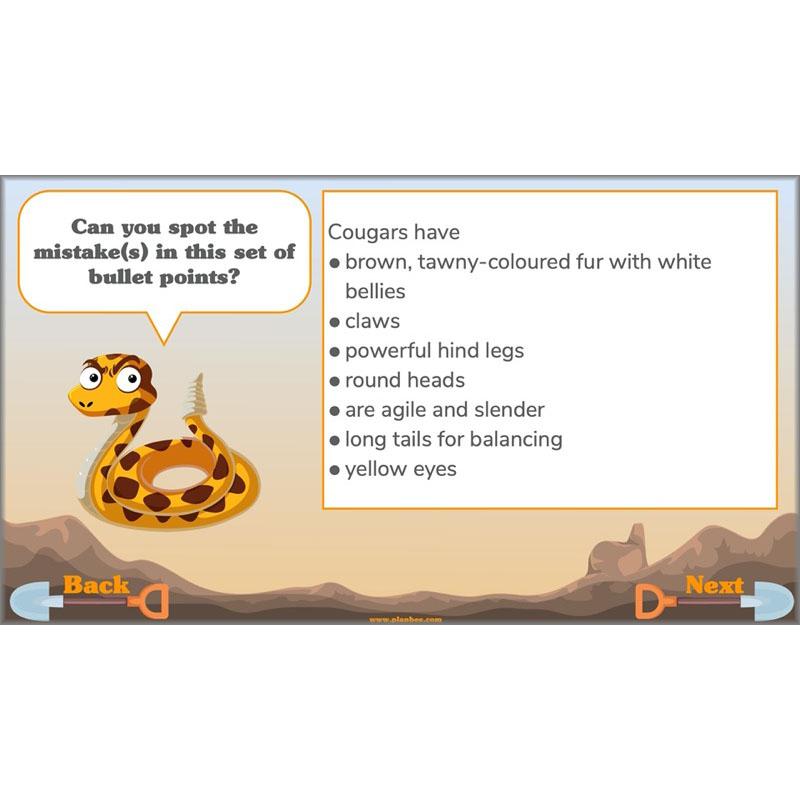 Holes | Non-chronological Reports Year 5 | PlanBee