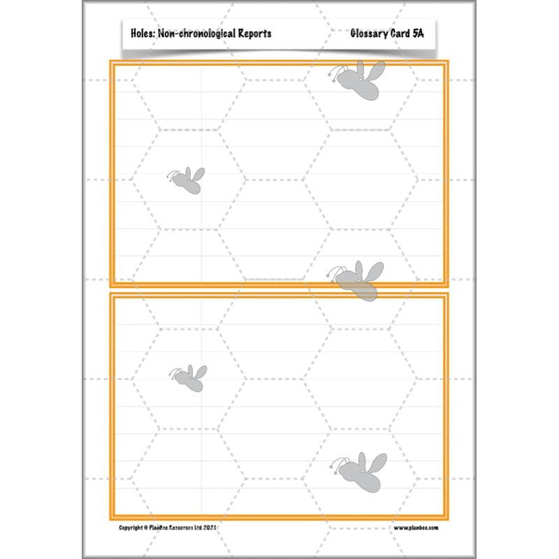 Holes | Non-chronological Reports Year 5 | PlanBee