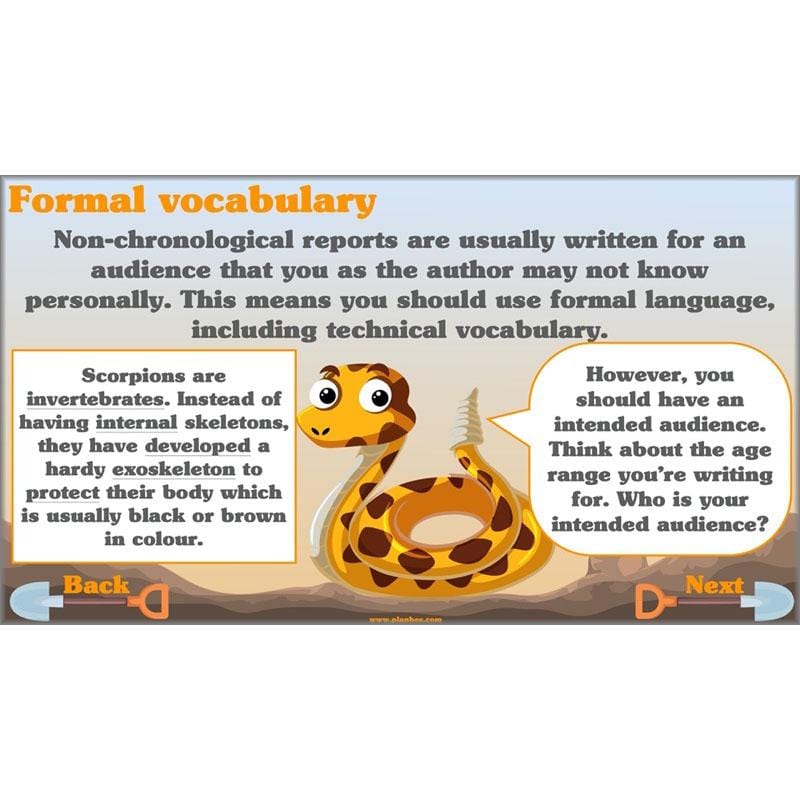 Holes | Non-chronological Reports Year 5 | PlanBee