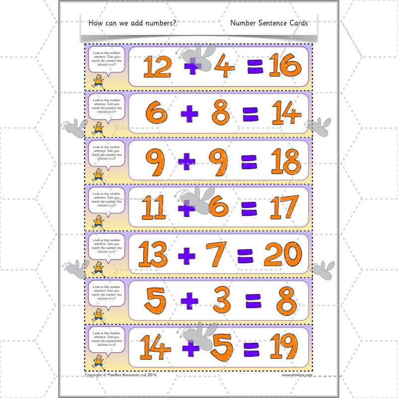PlanBee How Can We Add Numbers? Year 2 Maths Lesson Plans