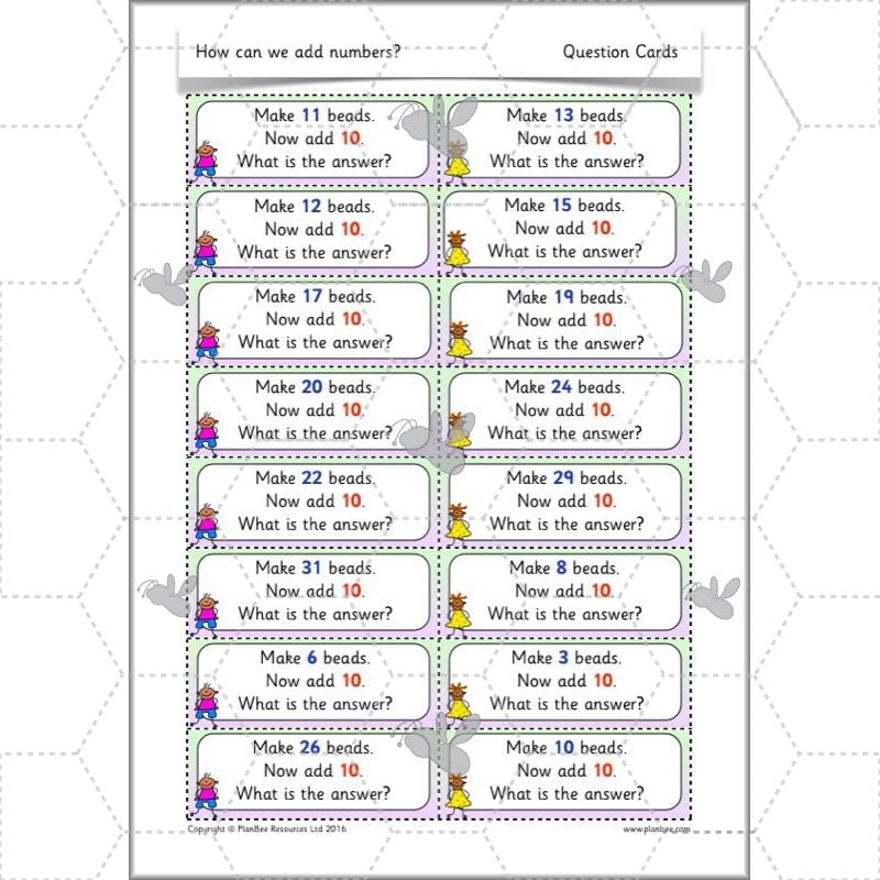 PlanBee How Can We Add Numbers? Year 2 Maths Lesson Plans