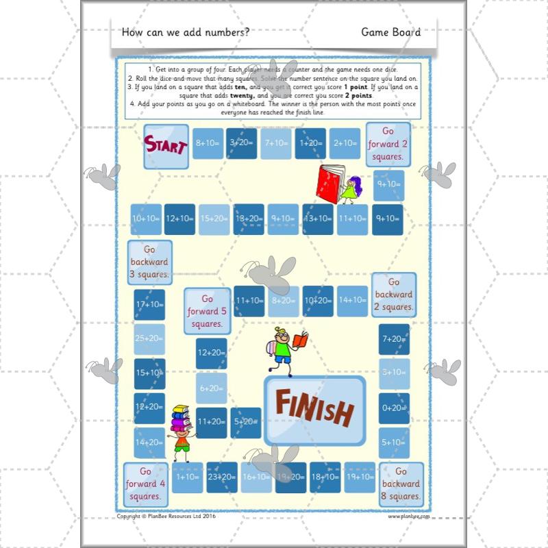 PlanBee How Can We Add Numbers? Year 2 Maths Lesson Plans