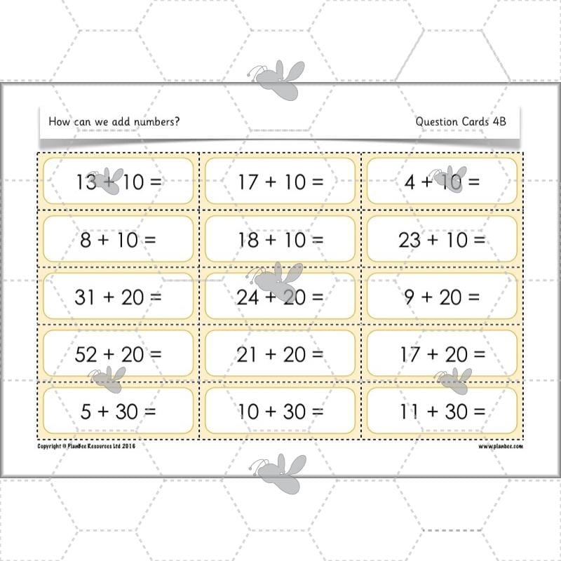 PlanBee How Can We Add Numbers? Year 2 Maths Lesson Plans