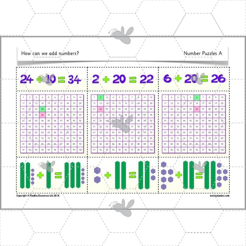 PlanBee How Can We Add Numbers? Year 2 Maths Lesson Plans