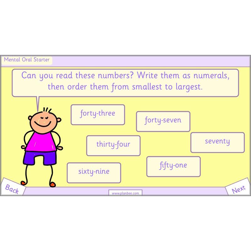 PlanBee How Can We Compare Numbers? Place Value & Number Year 2 Maths Plans