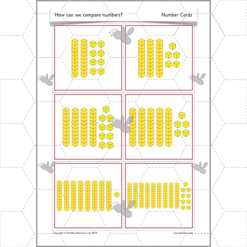 PlanBee How Can We Compare Numbers? Place Value & Number Year 2 Maths Plans