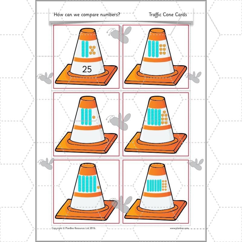 PlanBee How Can We Compare Numbers? Place Value & Number Year 2 Maths Plans