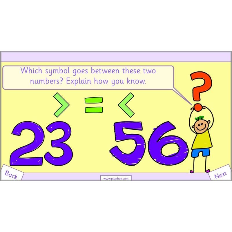 PlanBee How Can We Compare Numbers? Place Value & Number Year 2 Maths Plans