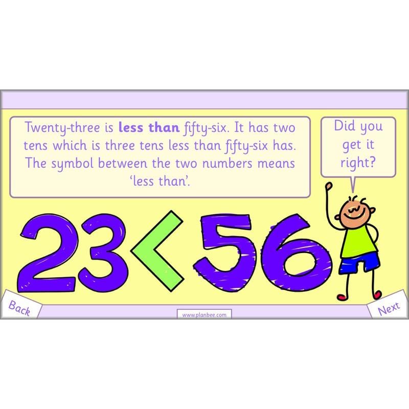 PlanBee How Can We Compare Numbers? Place Value & Number Year 2 Maths Plans