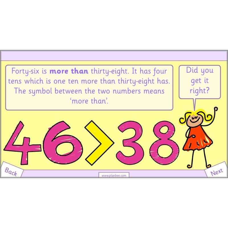 PlanBee How Can We Compare Numbers? Place Value & Number Year 2 Maths Plans
