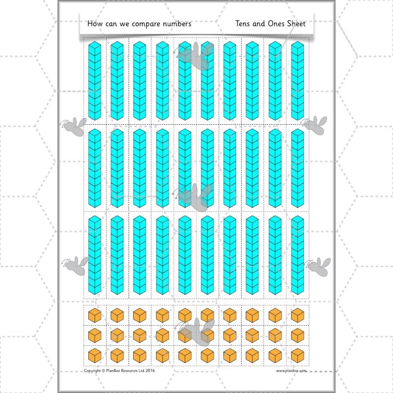 PlanBee How Can We Compare Numbers? Place Value & Number Year 2 Maths Plans