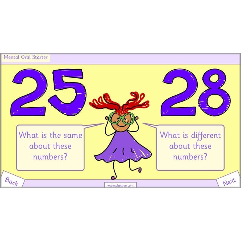 PlanBee How Can We Compare Numbers? Place Value & Number Year 2 Maths Plans