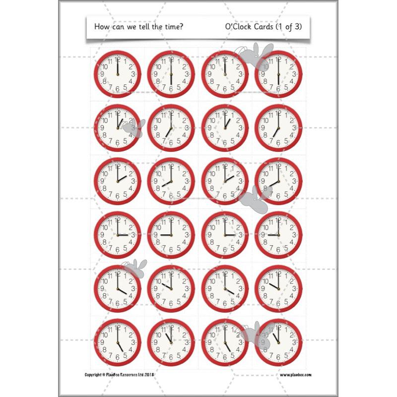 PlanBee Year 2 Time Lessons KS1 | How can we tell the time?