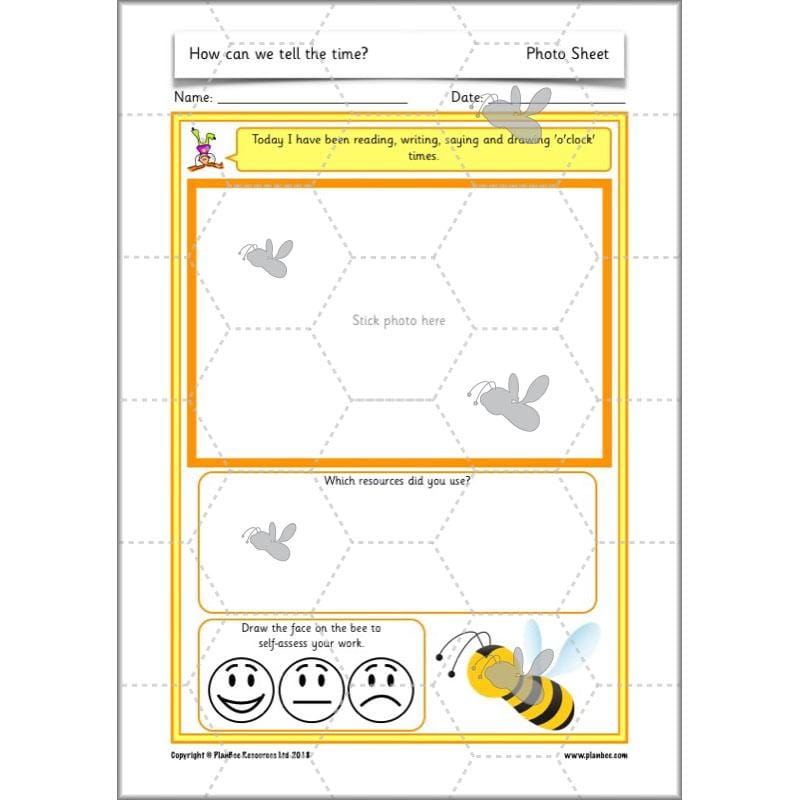 PlanBee Year 2 Time Lessons KS1 | How can we tell the time?