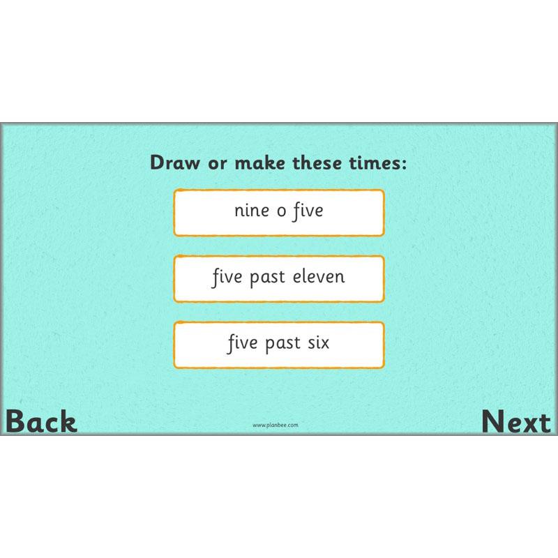 PlanBee Year 2 Time Lessons KS1 | How can we tell the time?