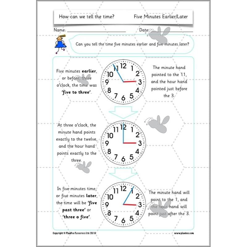 PlanBee Year 2 Time Lessons KS1 | How can we tell the time?