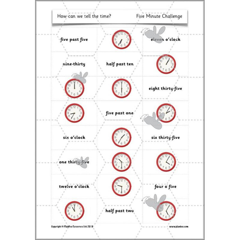 Year 2 Time Lessons KS1 How can we tell the time? — PlanBee