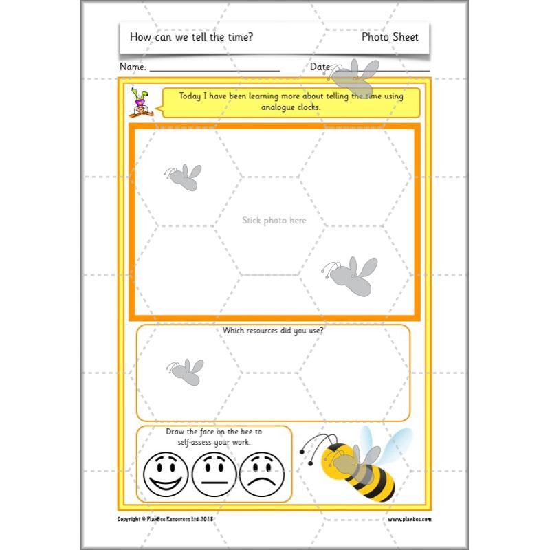 PlanBee Year 2 Time Lessons KS1 | How can we tell the time?