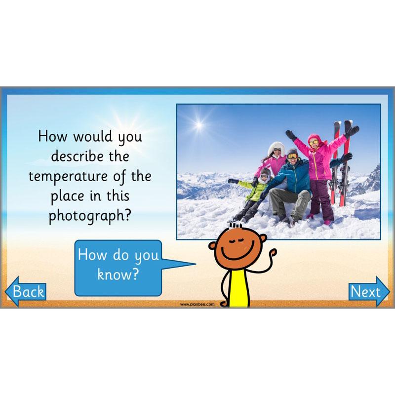PlanBee How hot is it? - Year 2 Maths - Measurement Planning
