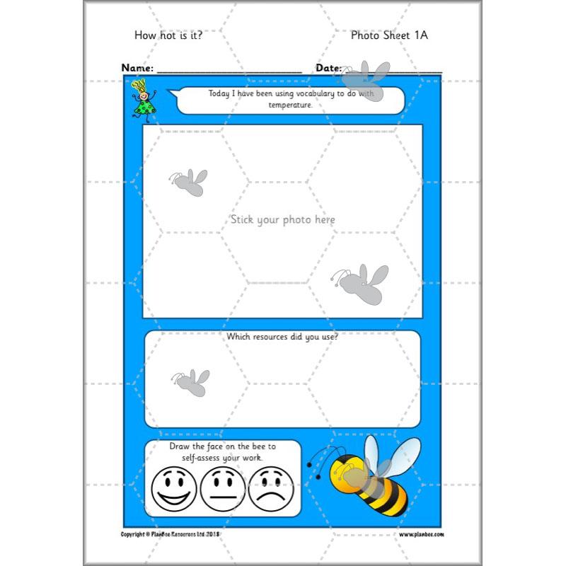PlanBee How hot is it? - Year 2 Maths - Measurement Planning