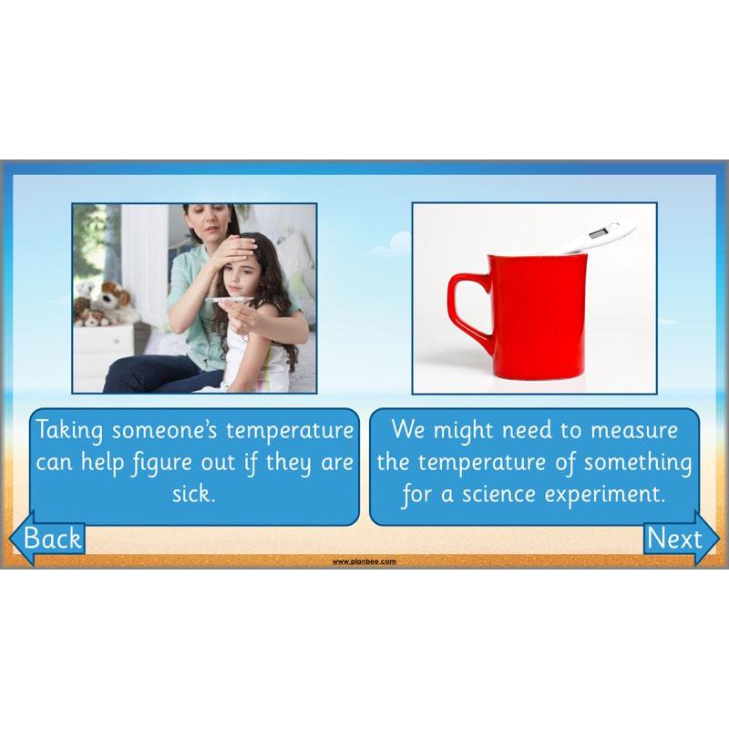 PlanBee How hot is it? - Year 2 Maths - Measurement Planning