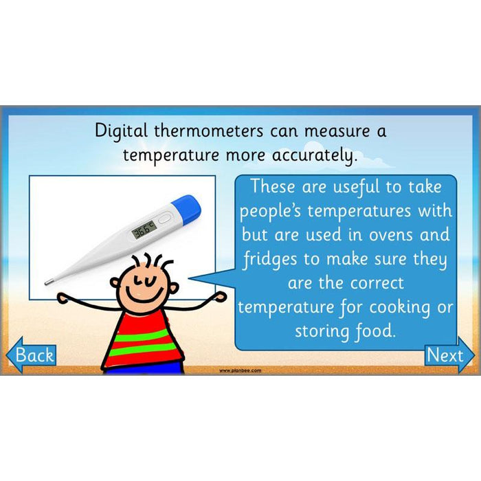 PlanBee How hot is it? - Year 2 Maths - Measurement Planning