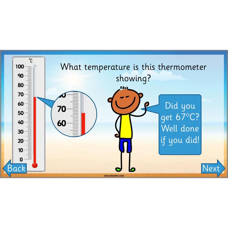 PlanBee How hot is it? - Year 2 Maths - Measurement Planning