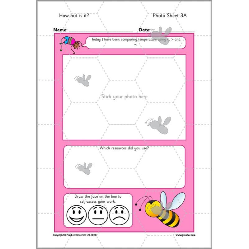 PlanBee How hot is it? - Year 2 Maths - Measurement Planning