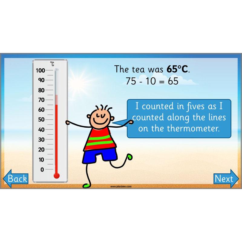PlanBee How hot is it? - Year 2 Maths - Measurement Planning