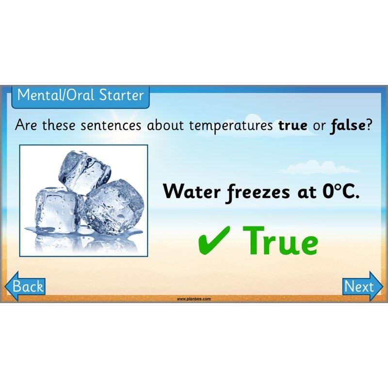 PlanBee How hot is it? - Year 2 Maths - Measurement Planning