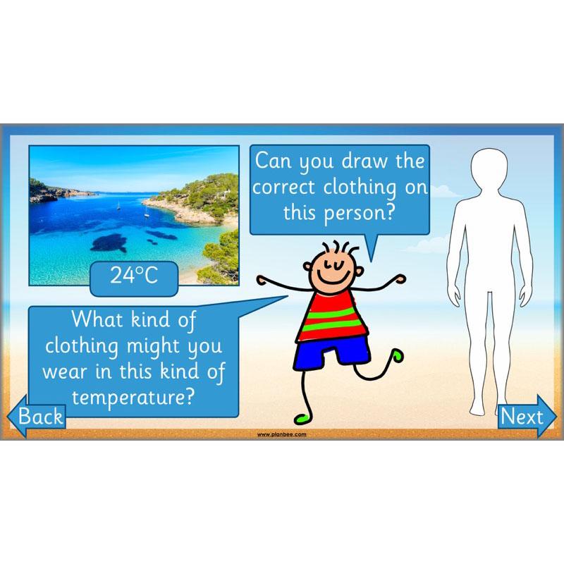 PlanBee How hot is it? - Year 2 Maths - Measurement Planning