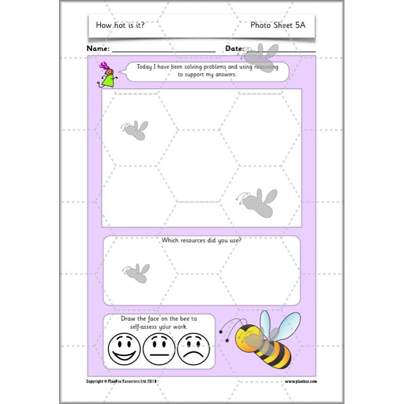 PlanBee How hot is it? - Year 2 Maths - Measurement Planning