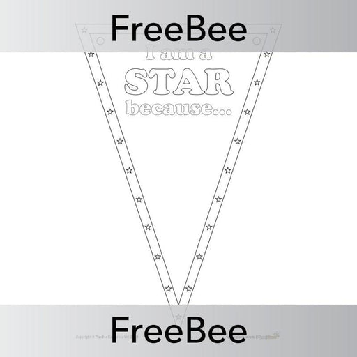 PlanBee Free Affirmative Bunting Display | Primary Classroom