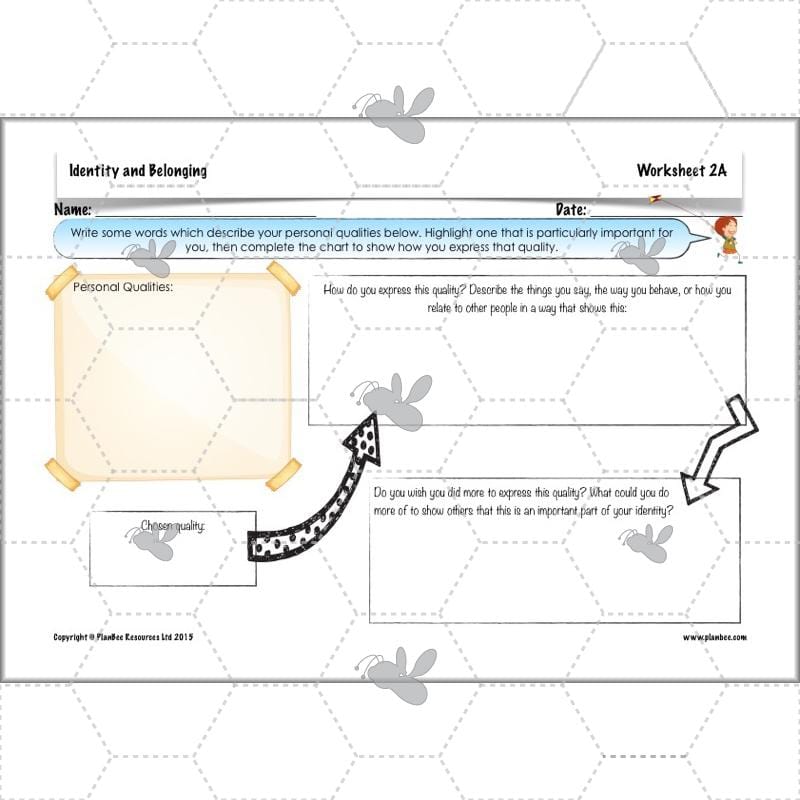 PlanBee Identity and Belonging Year 4 KS2 RE Lesson Pack by PlanBee
