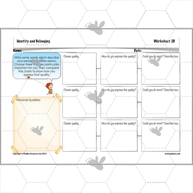 PlanBee Identity and Belonging Year 4 KS2 RE Lesson Pack by PlanBee