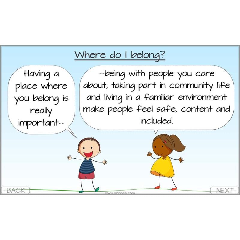 PlanBee Identity and Belonging Year 4 KS2 RE Lesson Pack by PlanBee