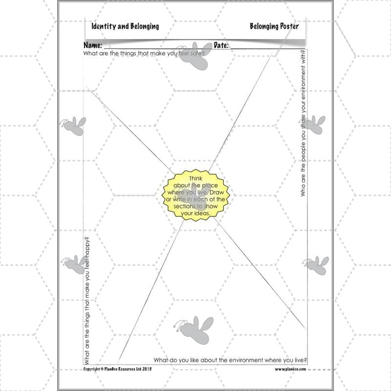 PlanBee Identity and Belonging Year 4 KS2 RE Lesson Pack by PlanBee