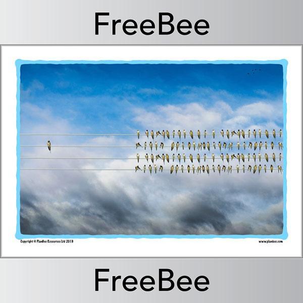 Free Creative Writing Prompt Pictures by PlanBee