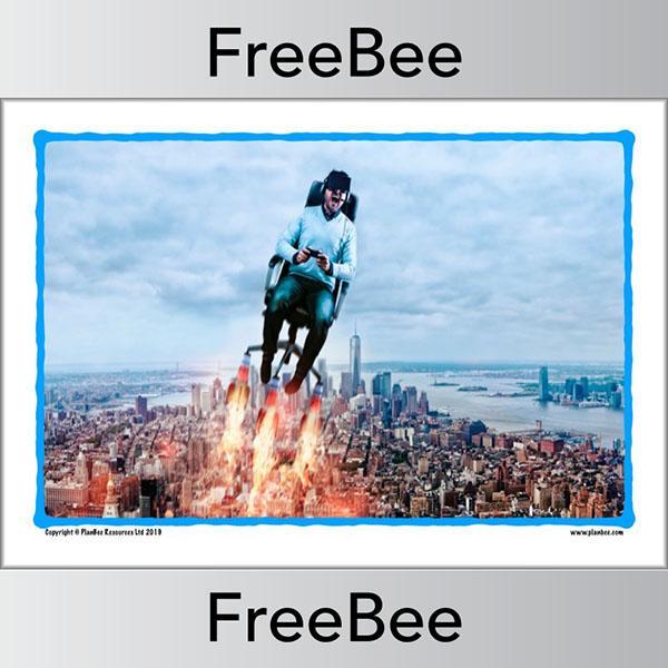 Free Creative Writing Prompt Pictures by PlanBee