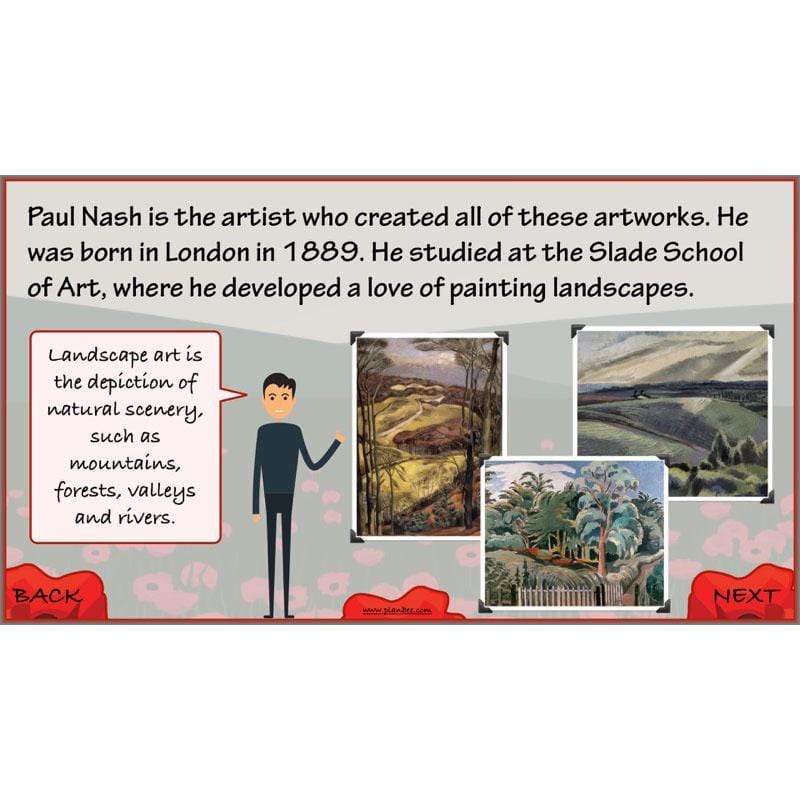 PlanBee WW1 Art Ideas KS2 In Flanders Fields Art Lessons by PlanBee